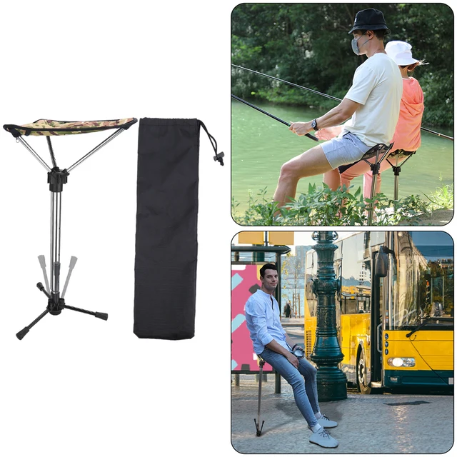 Camping Stools for Portable Folding Stool for Outdoor Heavy Duty