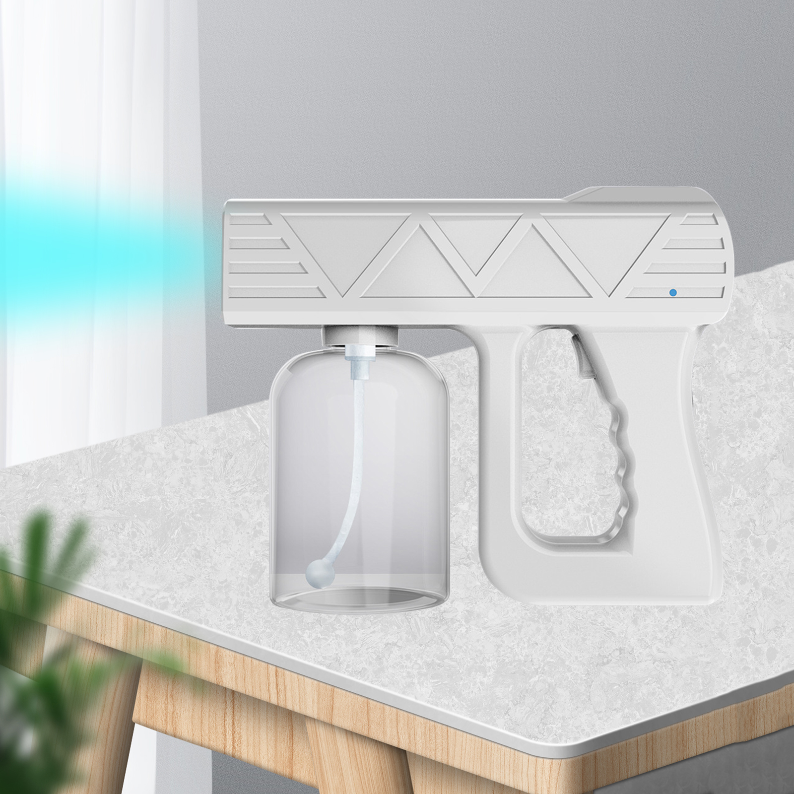 Blue Light Nano Disinfection Sprayer  Electric 400ml Easy to Handle