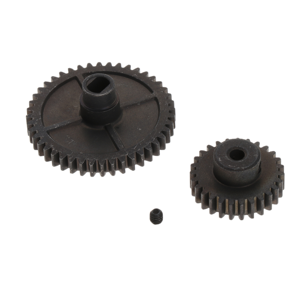 1/14 RC Car Diff Main Gear & Motor Gear For WLTOYS 144001 RC Car Accessories