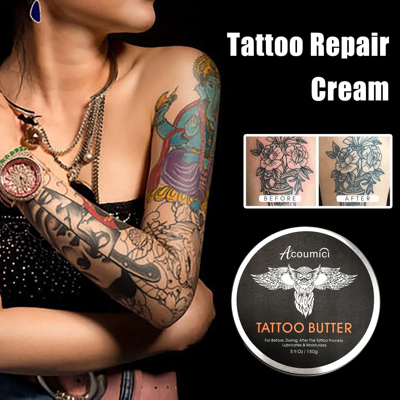 Samnyte Tattoo Balm 353Oz Tattoo Brightener  Refresh Old Tattoos Tattoo  Cream Stick for Color Enhancement  Moisturizing Promotes Healing   Soothing Natural tattoo aftercare butter Lotion  Beauty  Personal Care   Amazoncom