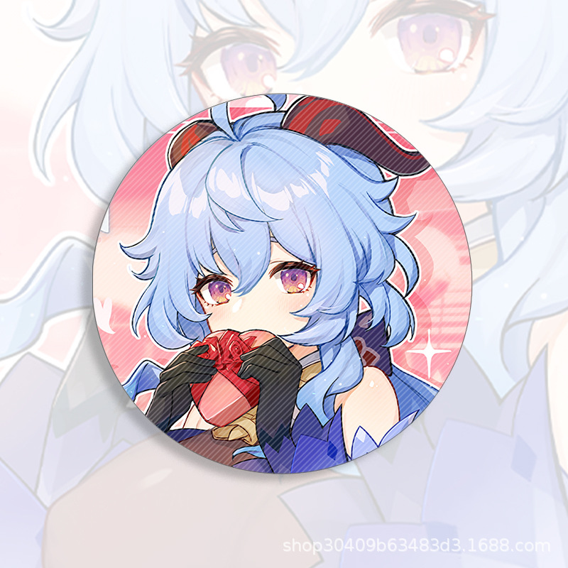 58mm Game Genshin Impact Brooch Pin Xiao Kaedehara Ayaka Baal Raiden Shogun Cosplay Badge Accessories For Clothes Backpack Gift 58mm Game Genshin Impact Brooch Pin Xiao Kaedehara Ayaka Baal Raiden Shogun Cosplay Badge Accessories For Clothes Backpack Gift
