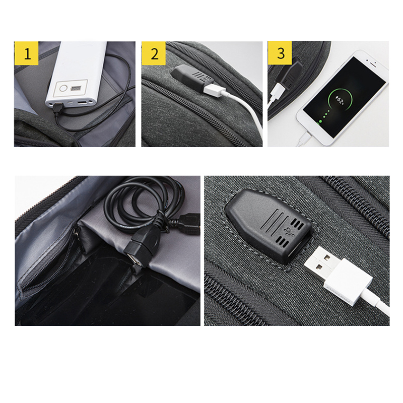 homem mochilas portátil sacos de negócios com