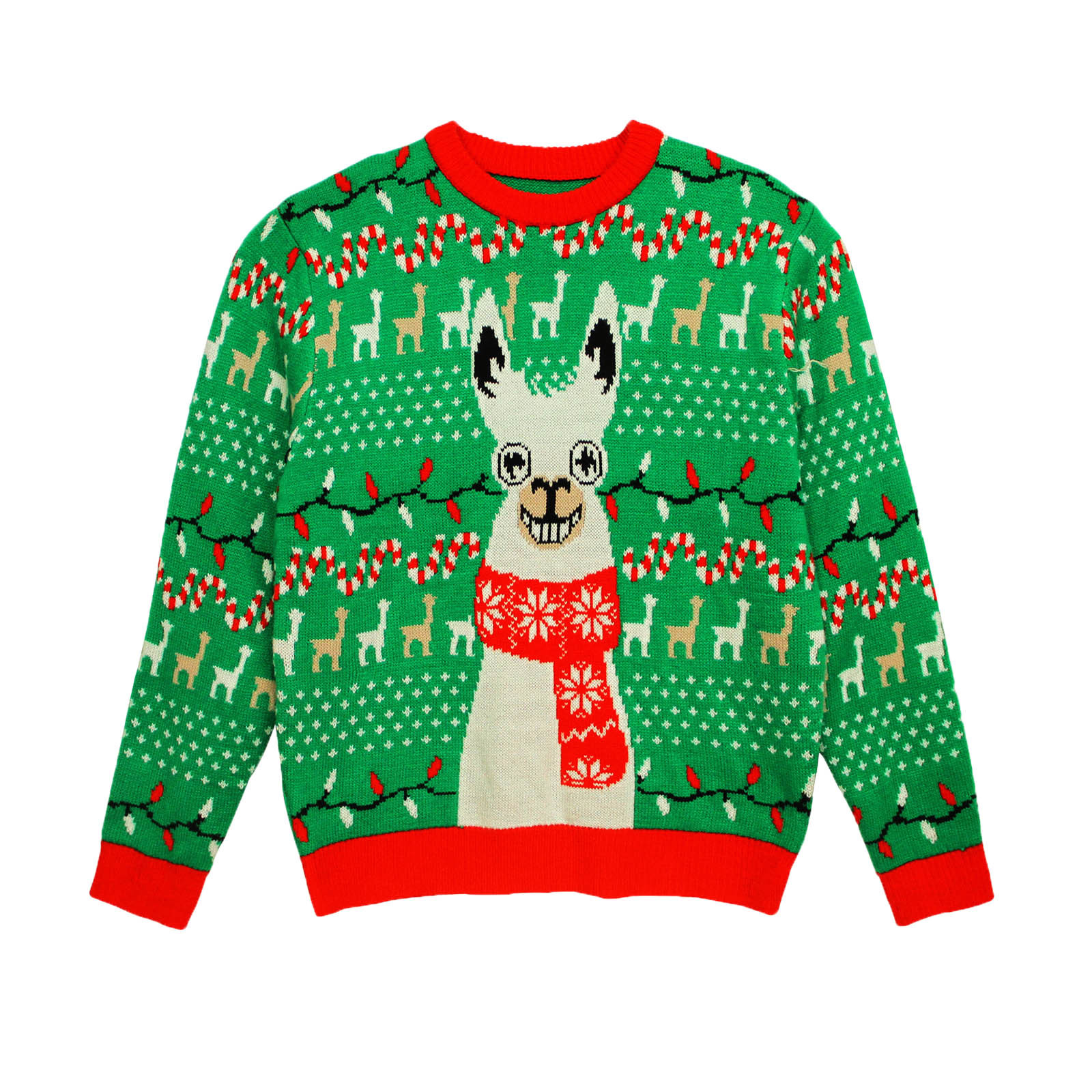 target llama christmas sweater