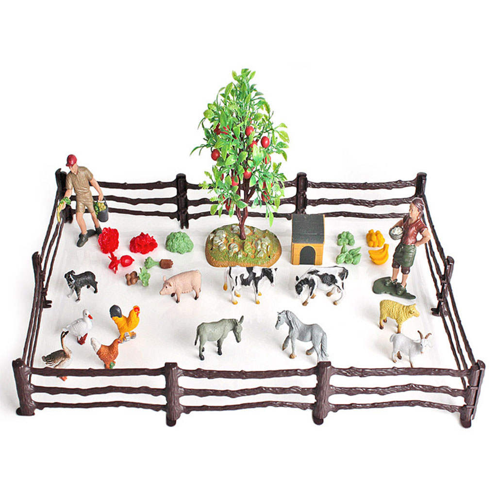 Farm Scene Poultry Display Peripheral Accessories Animals Animals Model for Sand Table