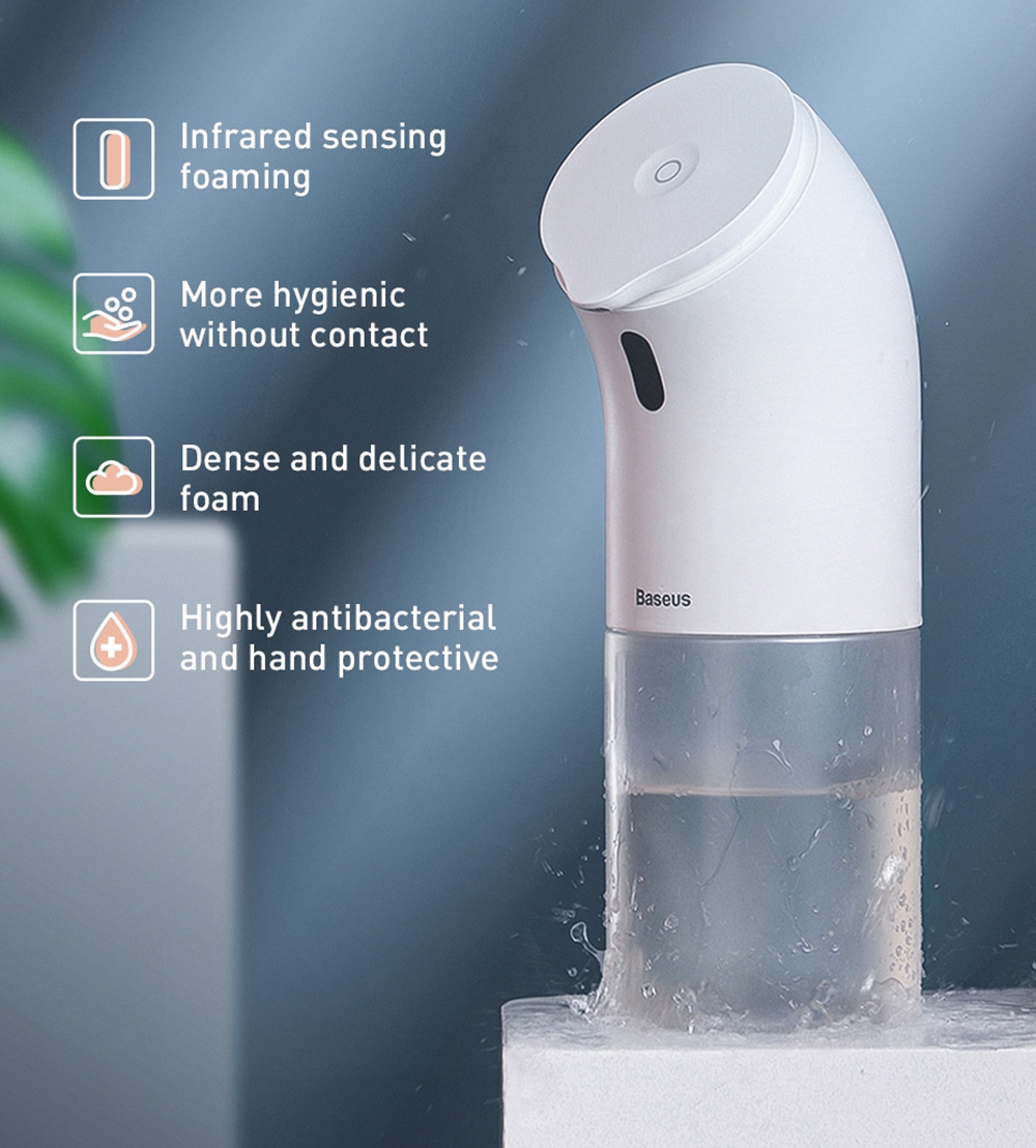 Intelligent Automatic Liquid Soap Dispenser Induction Foaming Hand