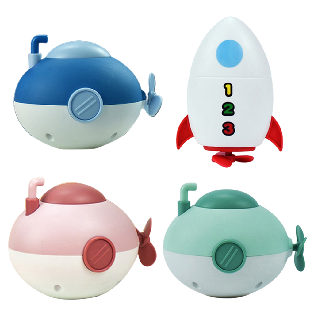 Baby Clockwork Floating Kids Children Bath Tub Time Fun Play Boats Toys