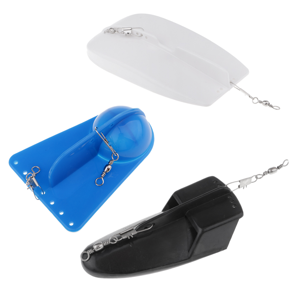ABS Plastic Artificial Bait Adjustable Weight Sea Fishing Rigging Paravanes Trolling Diving Board Tools Accessories