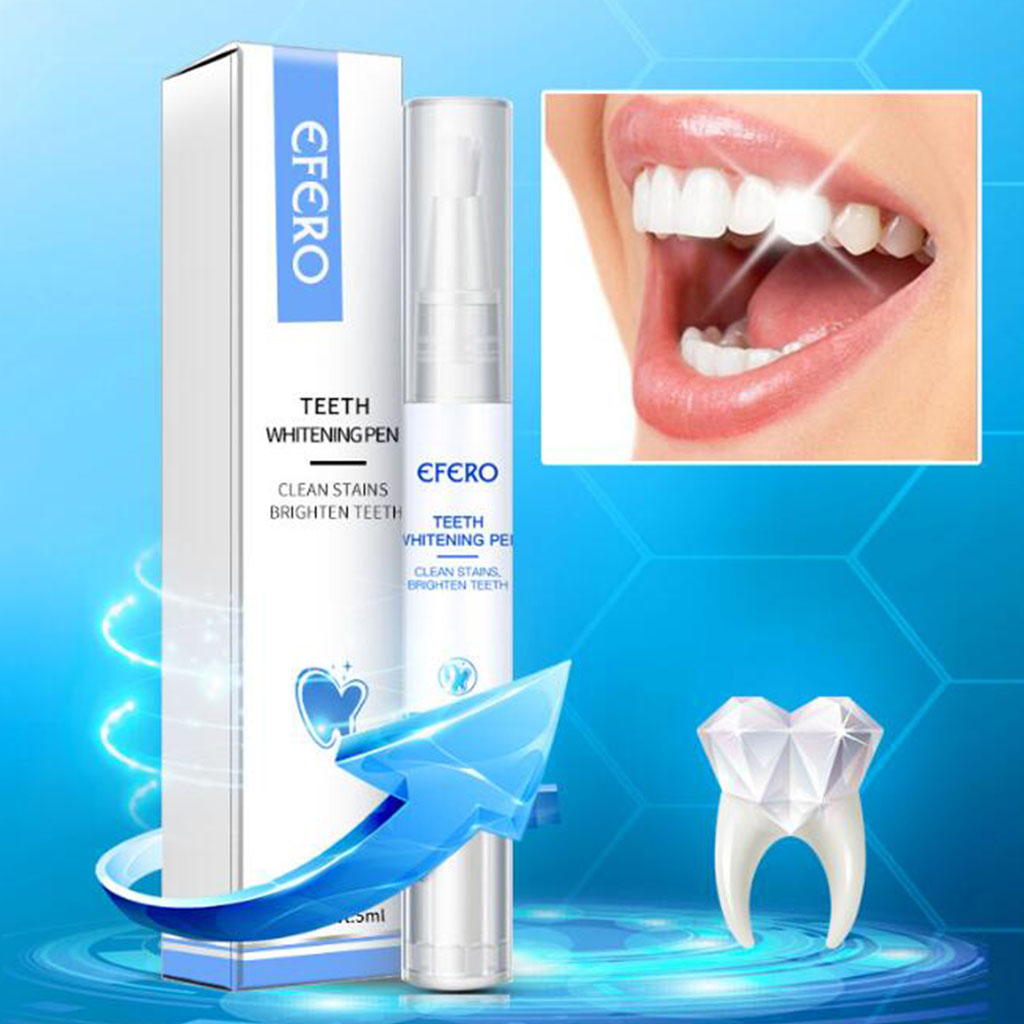 5ml Teeth Whitening Pen Tooth Whitener Bleach Brush  Plaque Stains Gel