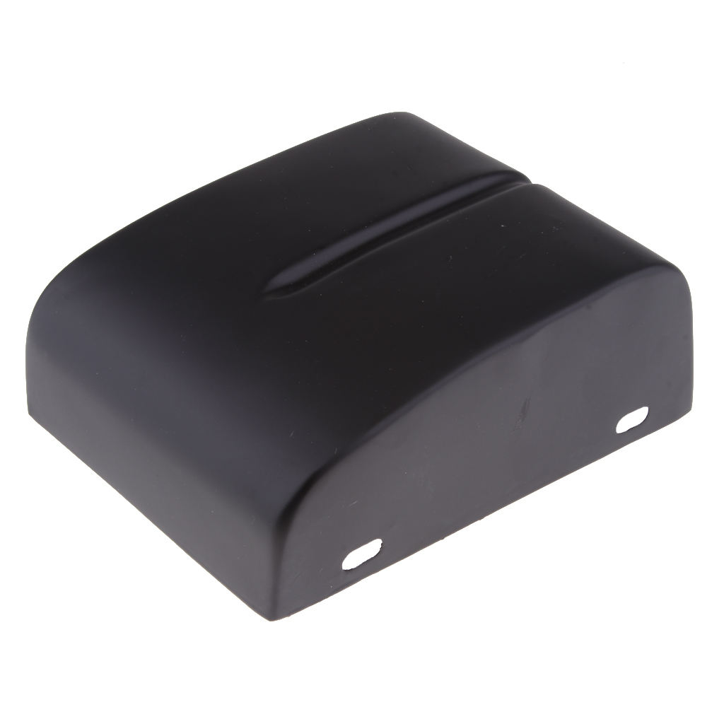 Left Right Matte Black Battery Covers Guard For 2006-2017 Harley  , Street Bob, Super Glide, , 