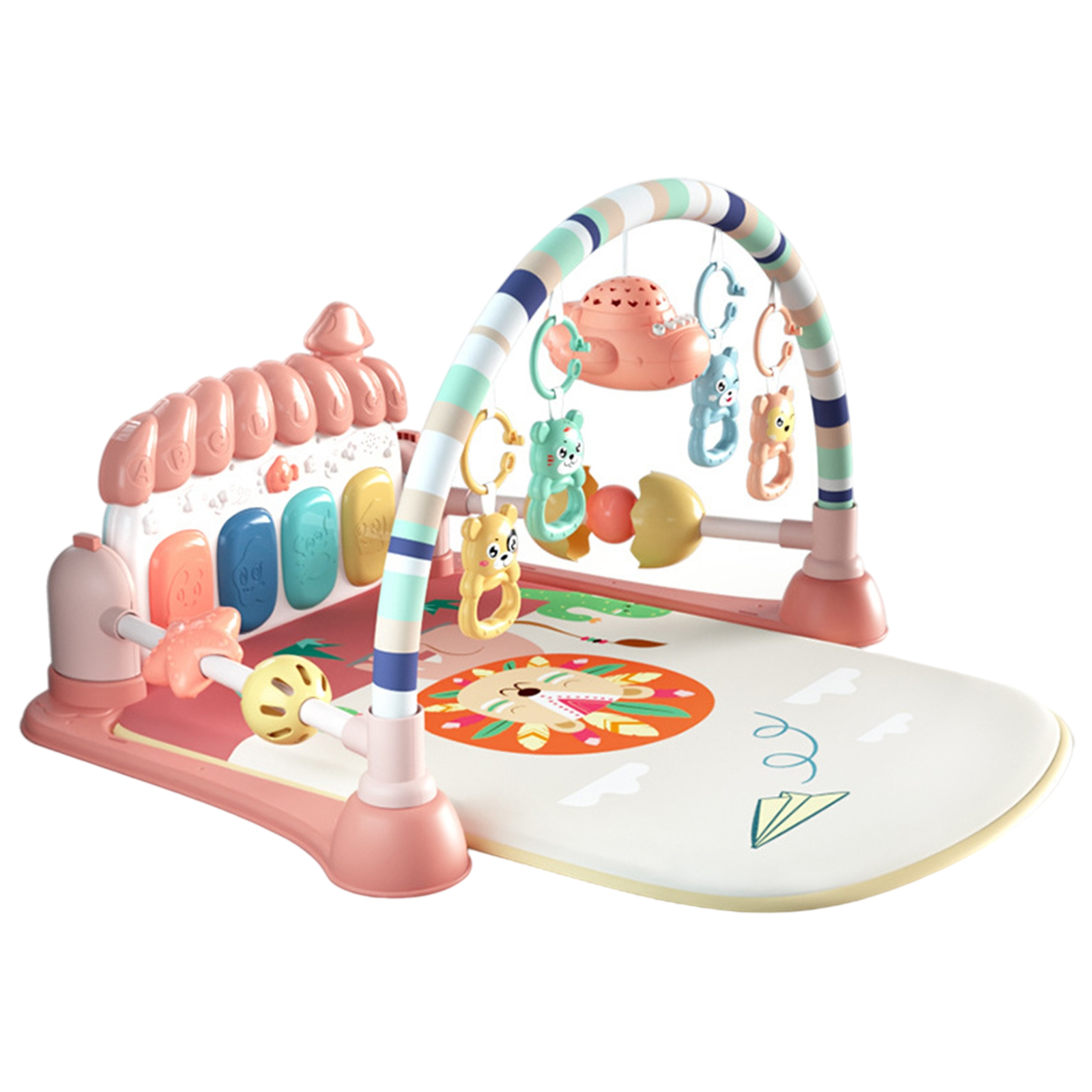 Baby Play Music Mat Carpet Toys Kid Crawling Play Mat Game Develop Mat with Piano Keyboard Infant Rug Early Education Rack Toy