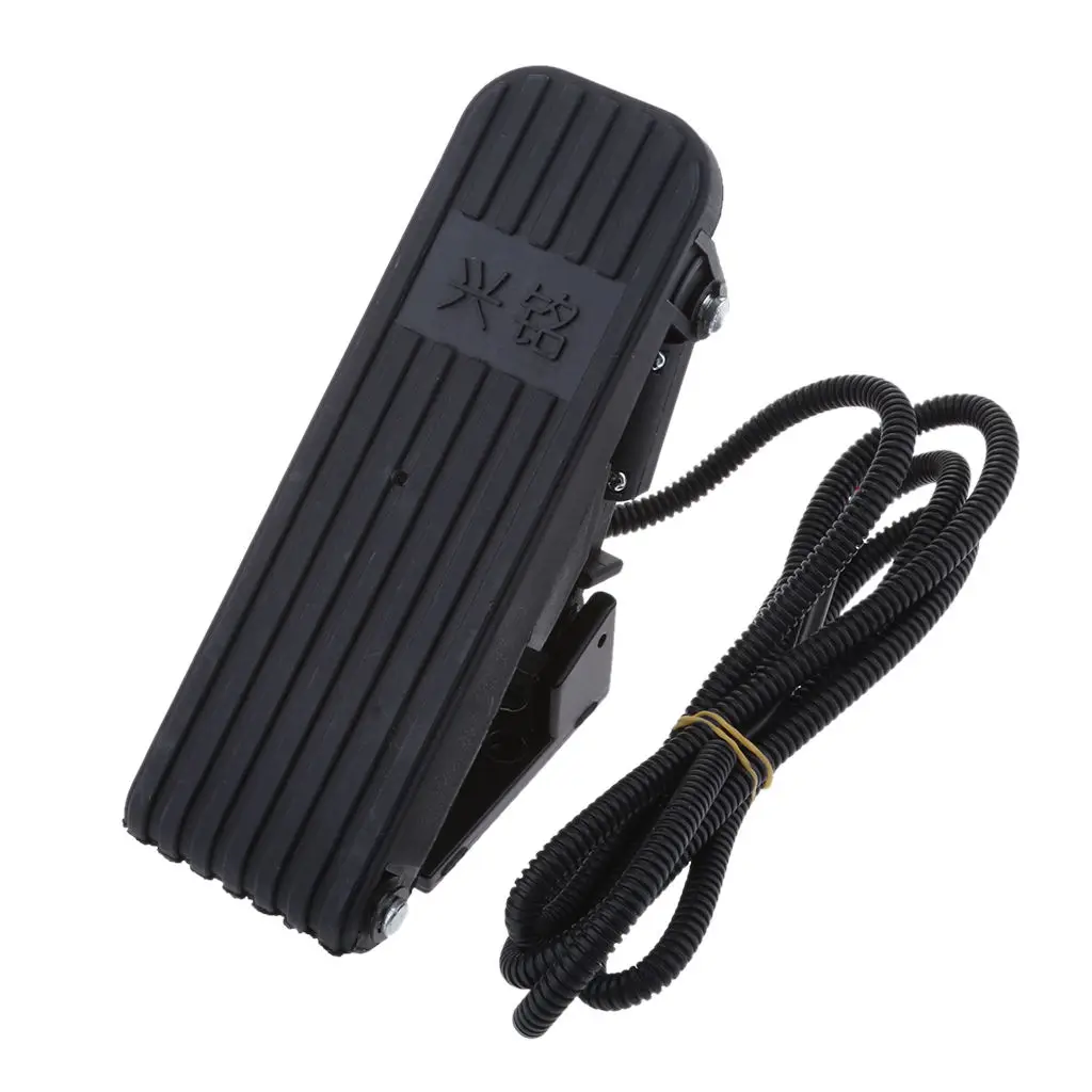 Throttle Foot Pedal Speed Control Accelerator Pedal For Electric Car/E-Bike Waterproof and Durable Universal