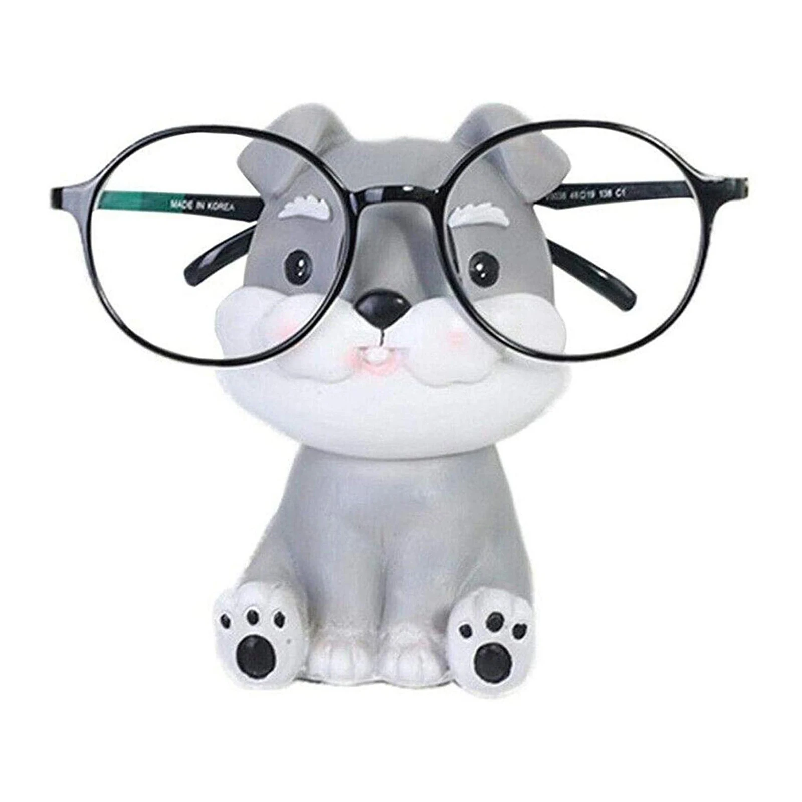 Novelty Dog Reading Glasses Holder Spectacle Eyeglasses Display Stand Gifts 3D Cute  Animal Sunglass Display Rack Shelf