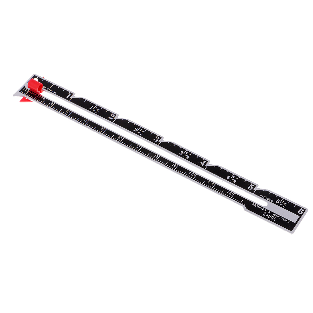 Aluminum Sewing Measuring Gauge Patchwork Quilting Tool Handamde Craft 15cm