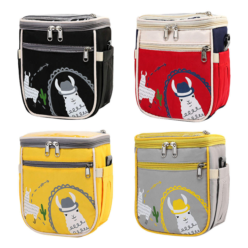 Organizer, Double Layer, Multiple Pockets  for Milk Storage, Insulated Item Bag