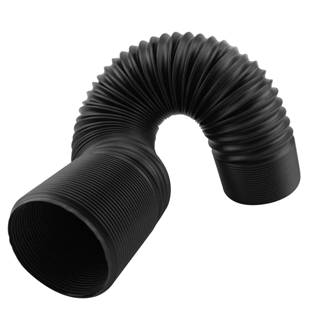 75mm Dia Multi Flexible Auto Cold Air Intake Duct Inlet Pipe Hose Tube  Plastic