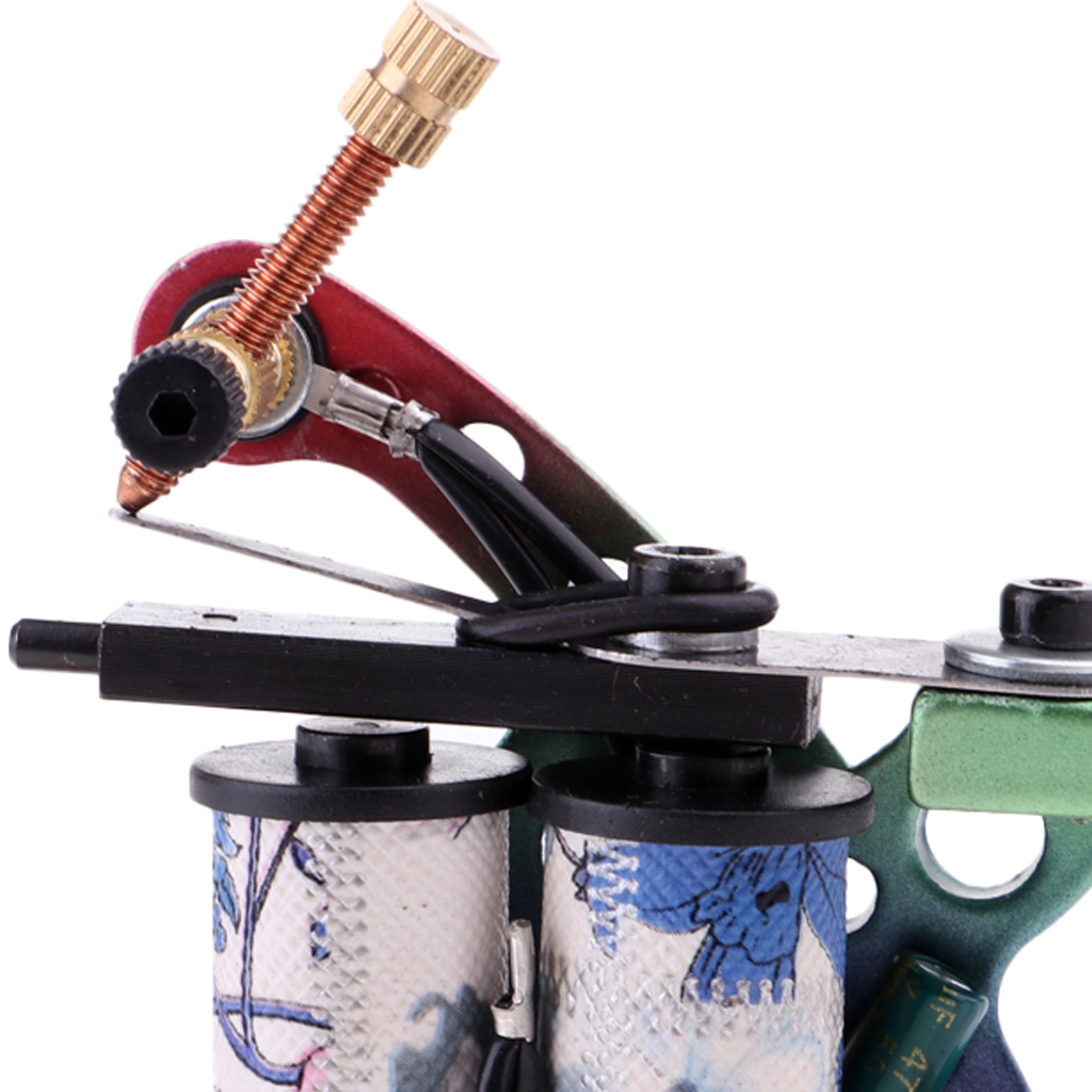 Pro Tattoo Machine Body Art Liner Shader 10 Wrap Coil Tattoo Supply