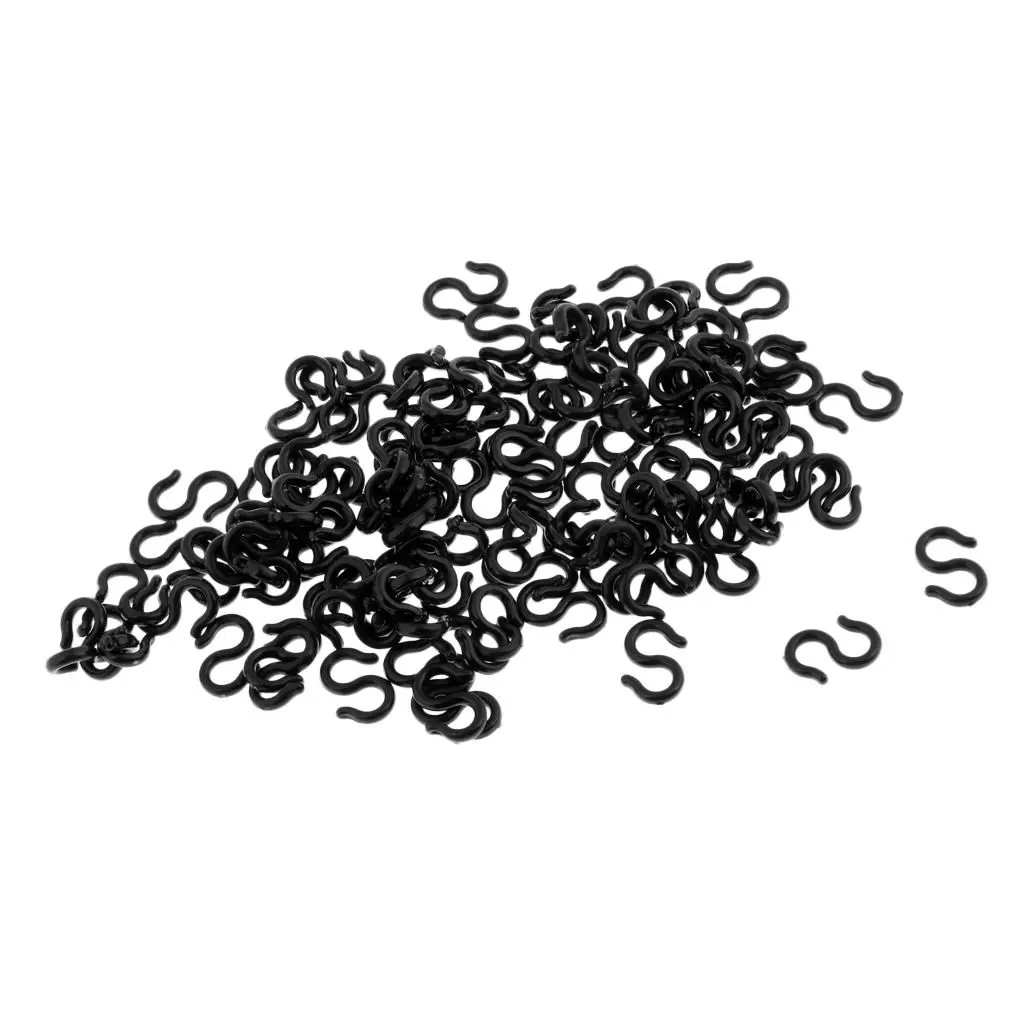 Bicycle MTB Cable Clips Shifter Housing S Buckle Brakes Holder Guides 100pcs