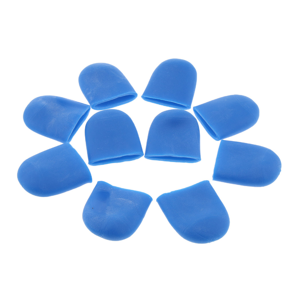 5 Pairs Gel Toe Cap Protectors Sleeves Toenails Loss Blisters Corns Cushions