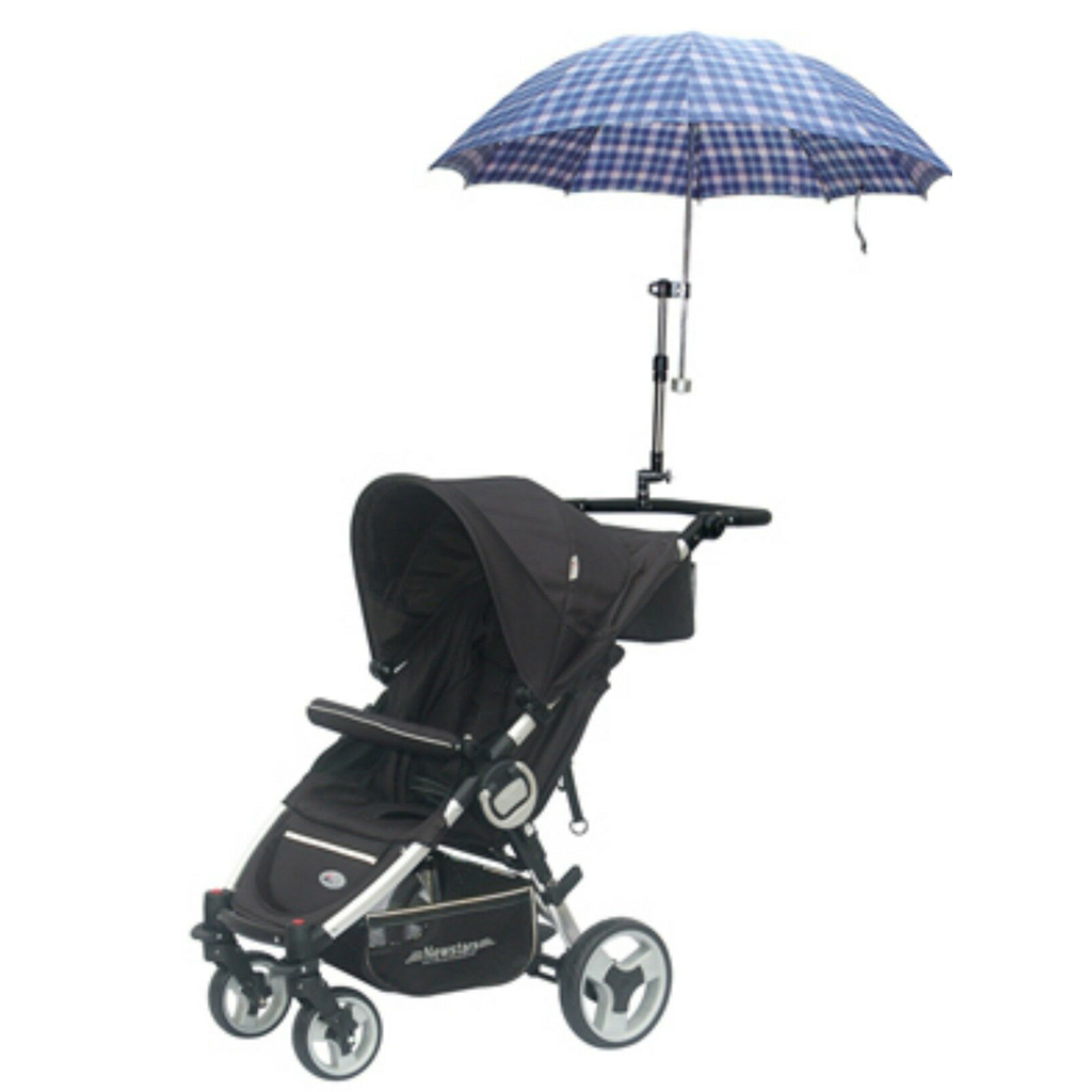 Adjustable Bicycle Umbrella Mount Holder Folding Pram Trolley Parasol Stand