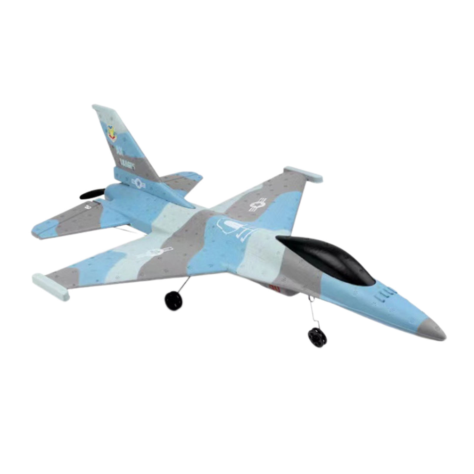 F16 A290 Toy 3-Channel Stunt 3CH Vertical Mode F16 Aircraft RC Airplane Model for Kids Adults