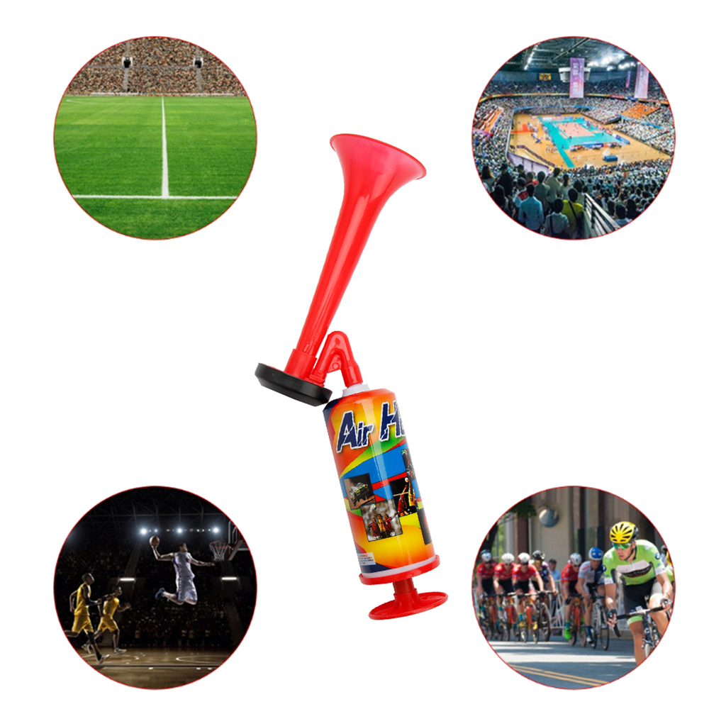 AIR HORN, HANDHELD PUMP FOOTBALL FESTIVAL PARTIES BOATING FOG EXTREMELY LOUD