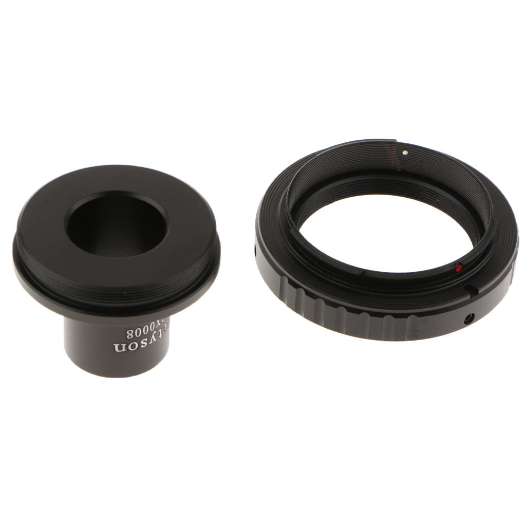 T2 Ring for Sony NEX E Camera Lens + 0.91''/23.2mm Telescope Microscope Mount Adapter (Black)
