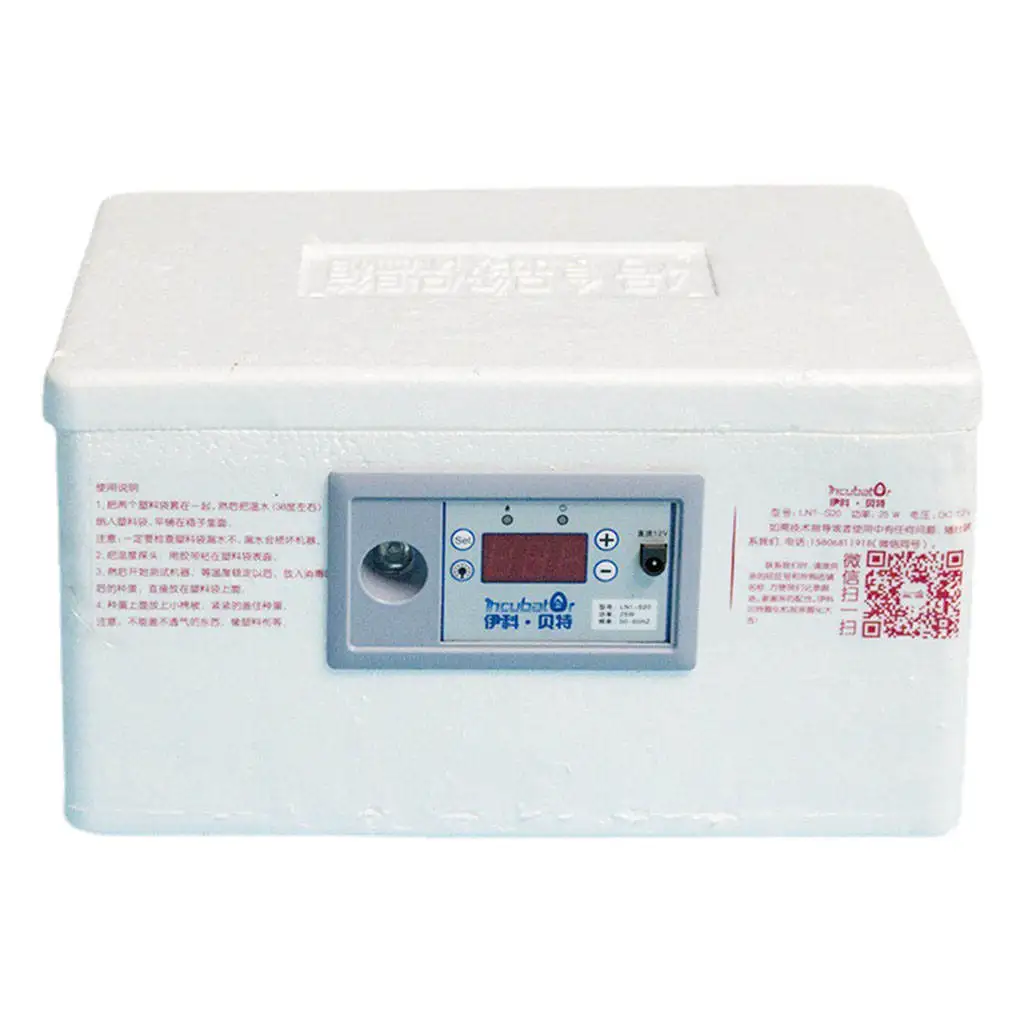 Bionic Water Bed Incubator Automatic Temperature Control Small with Egg Candling Light Hatcher Machine