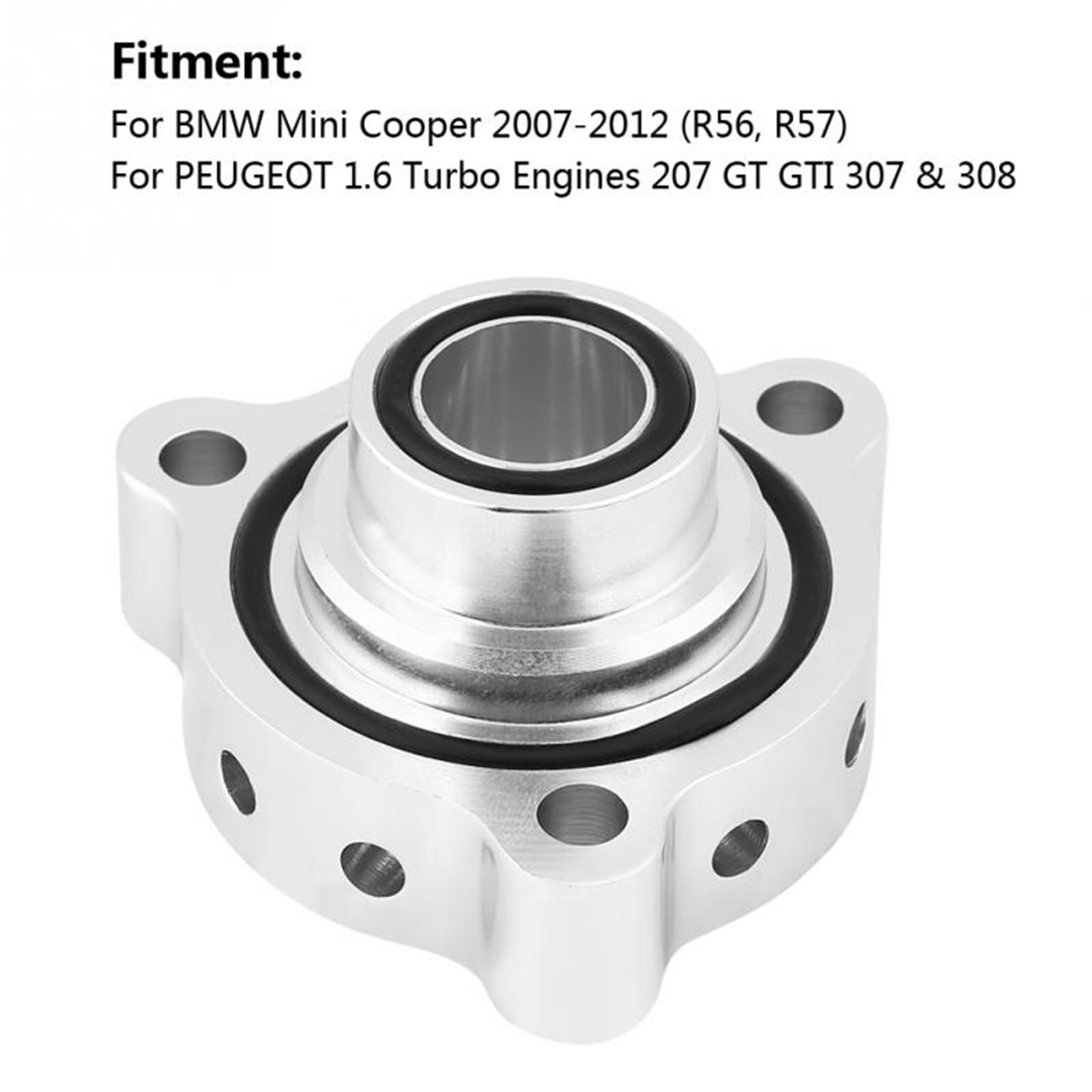 Turbo Blow Off Valve Connector Mounting Bolts for  Mini Cooper R56 R57 CNC Billet Aluminum