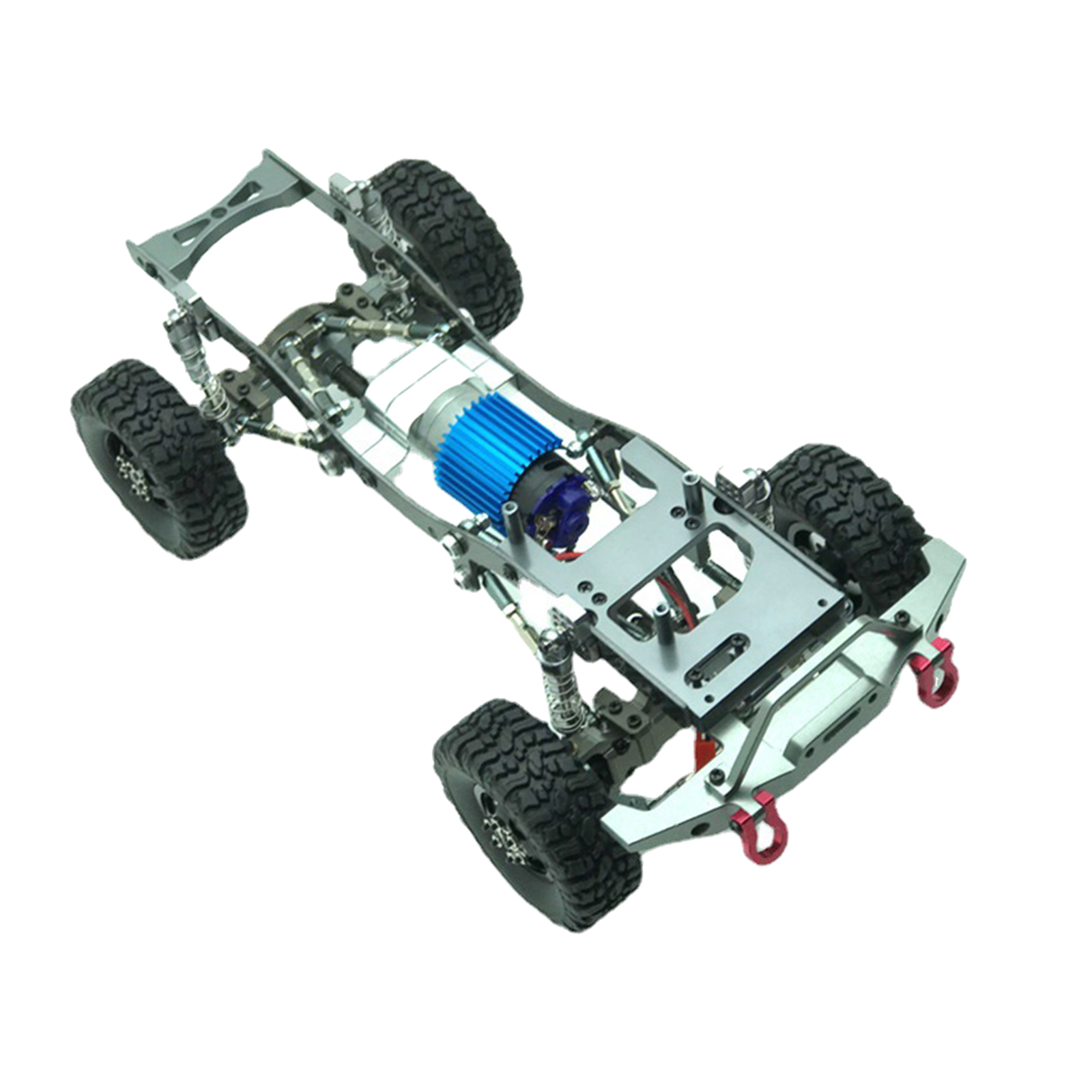 Steel Metal Frame Kit For WPL C14 C24 1:16 Semi-Pickup Truck with 4 Wheels