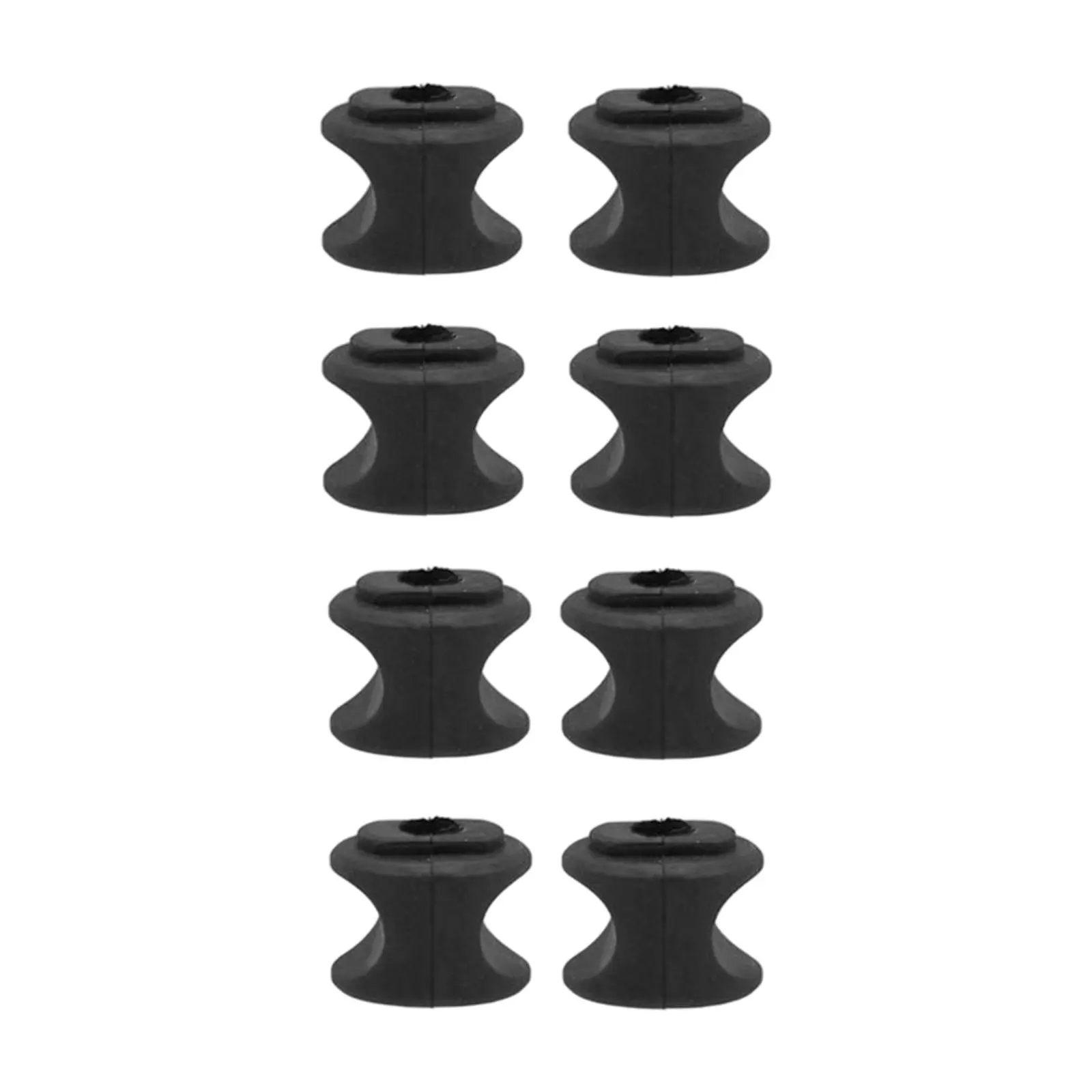 8 Pieces Rubber Rear Stabilizer Support Bushing Durable for Benz GLK Class x204 10-12 Replace ACC Spare Parts