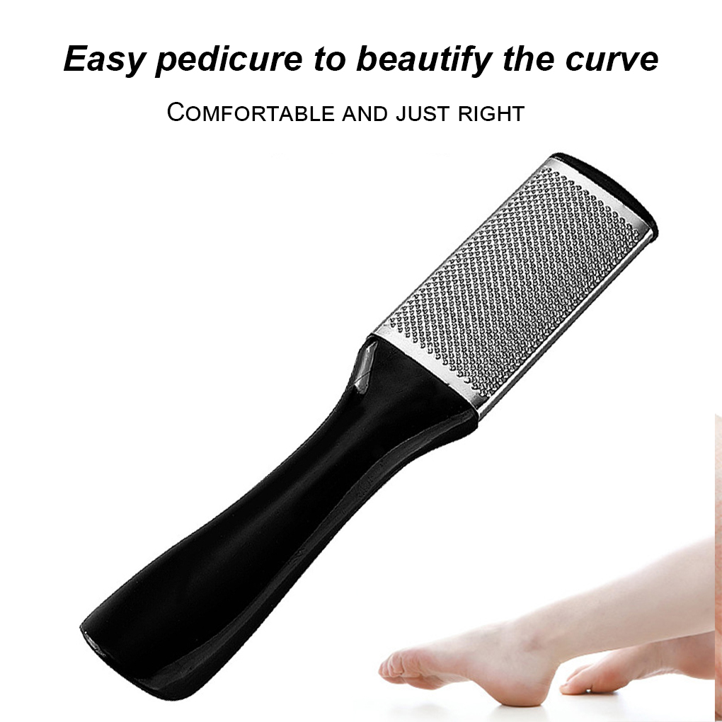 Best of Foot File Stainless Steel Foot Rasp With Plastic Handle Callus Dead Skin Remover Pedicure Tool Foot Care Tool Dropshipping Reviews & Tips - Image 5