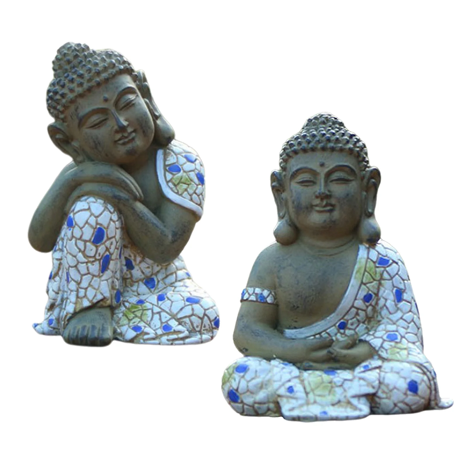 Buddha Statues,Southeast Asian Style Buddha Statues Decoration Outdoor Decor for Garden Yard Art Decoration