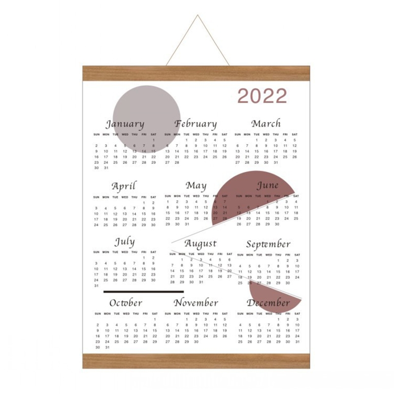 Nordic 2022 Wall Calendar Waterproof Canvas Oil Painting Hanging Tapestry  Almanac Poster Home Bedroom Decor - Painting & Calligraphy - AliExpress