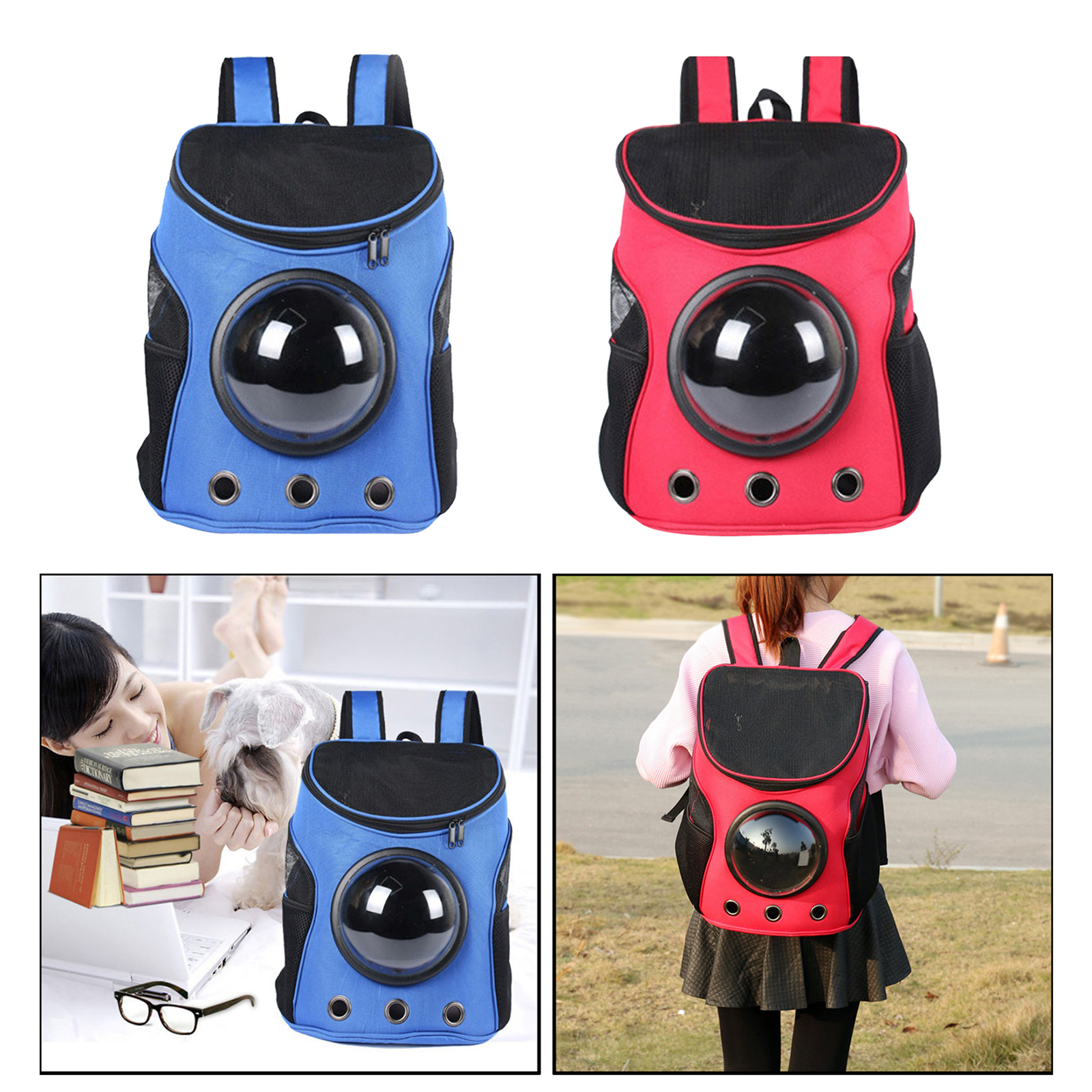 Portable Pet Capsule Backpack Cat Carrier Bubble Bag Waterproof Travel Backpack
