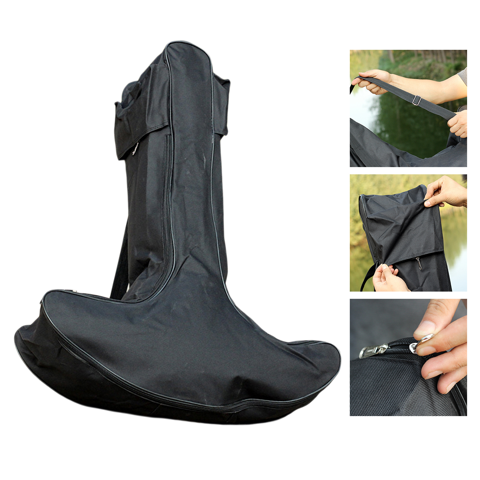 Hunting Shooting Bow Bags Portable Lightweight T Shaped Bow Bag Case Backpack Canvas Pouch Tactical Accessories