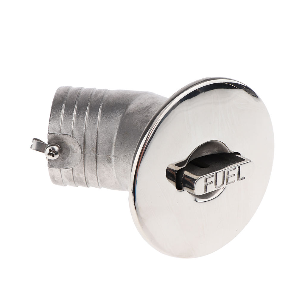 50mm Boat Deck Fill/Filler with Keyless  2 inch Marine 316 Stainless Steel Hardware, for Boat Yacht Caravan