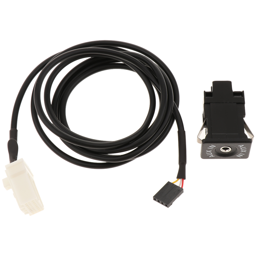 AUX Auxiliary USB Socket Switch Cable For Mazda 2 3 5 6 CX-7