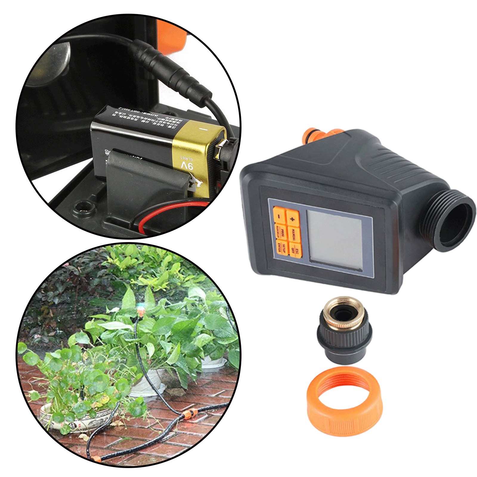 Hose Watering Timer Digital Irrigation Timer Control Device Water Saving