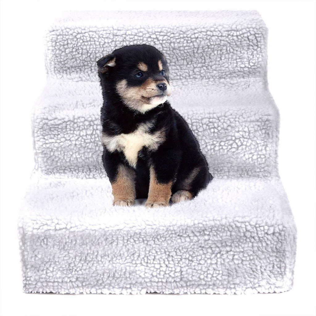 Dog House Dog Stairs Pet  Stairs for Small Dog Cat Pet Ramp Ladder Anti-slip Removable Cats Dogs Bed Stairs Pet Supplies