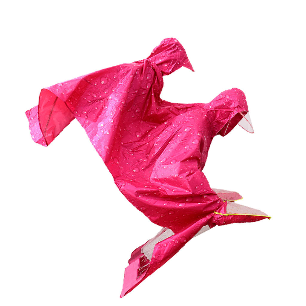 Cycling Bicycle Bike Raincoat Rain Cape Poncho Cloth Rainproof  Double Poncho