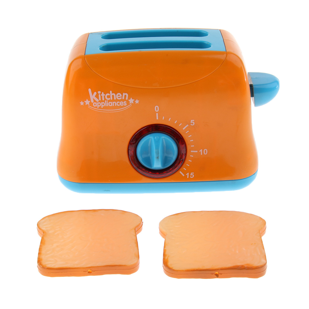 Battery Powered Home Appliances Child Pretend Play Kitchen Toy -Bread Maker