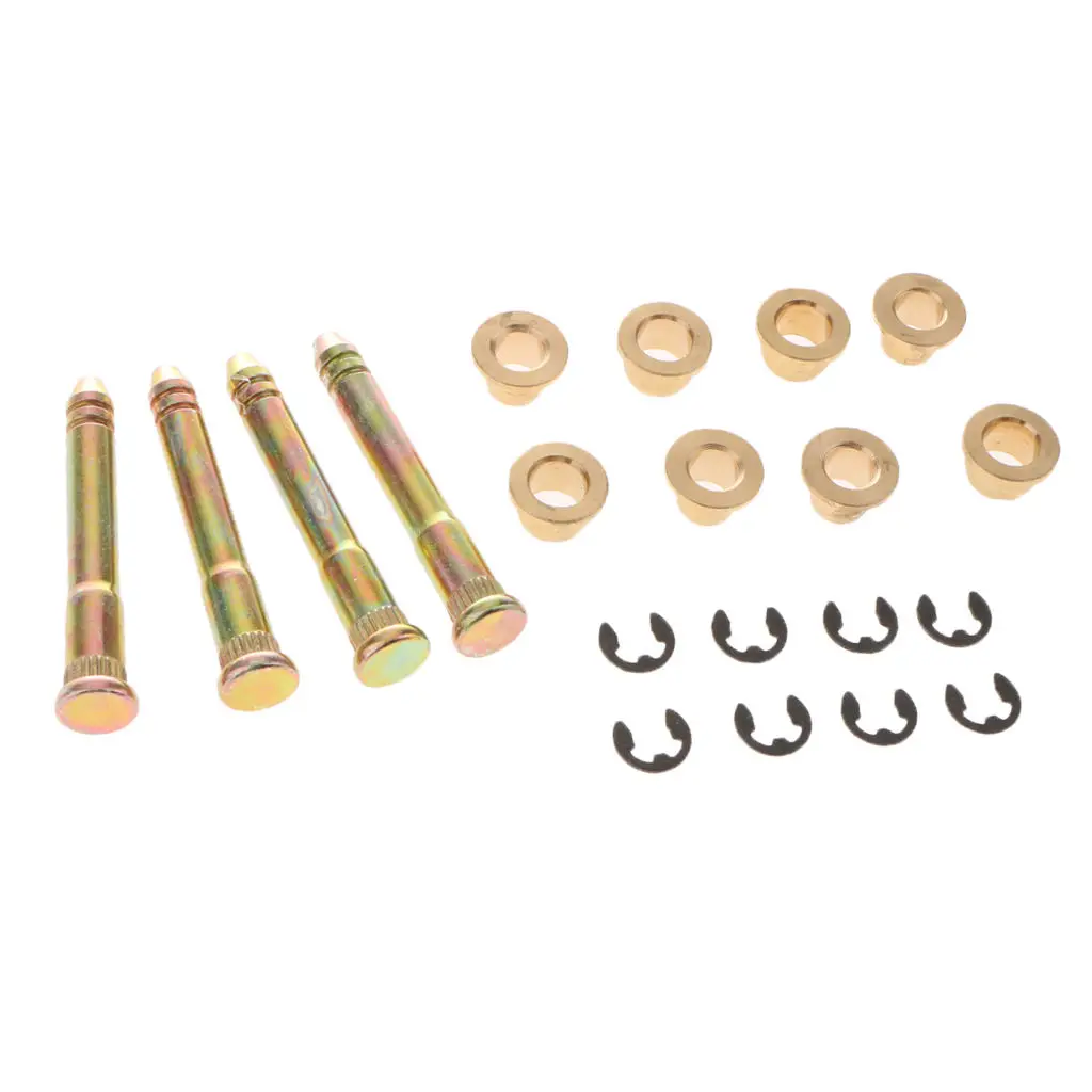 Car 4 Door Hinge Pins Bushings Repair Kit for Honda Civic Accord CR-V CRX