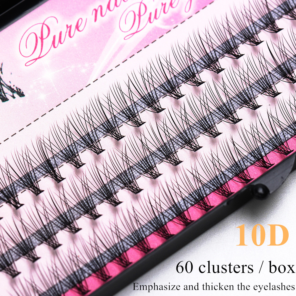 Best of 60 Clusters / box Cluster Lashes, Individual Eyelashes Extension Eyelashes Bunches Professional Makeup False Eyelashes Reviews & Tips