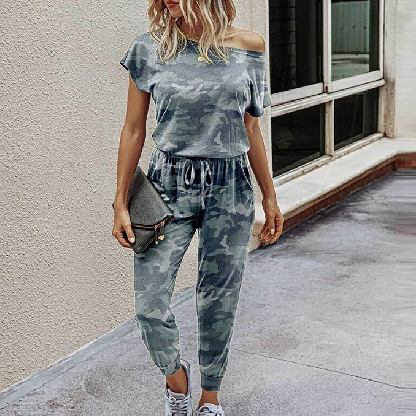 elan camo jumpsuit