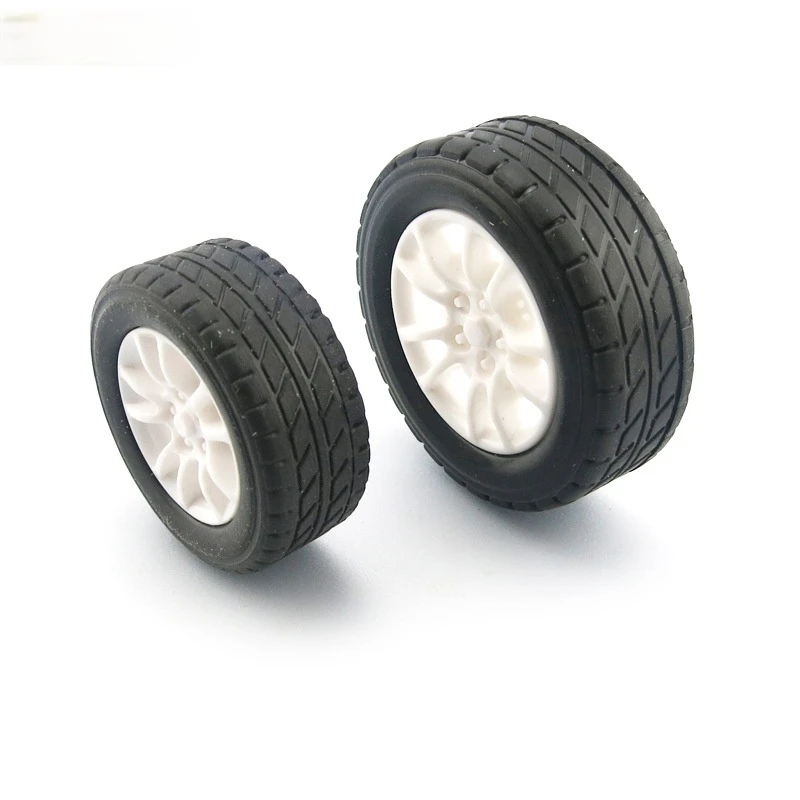 4pcs 1:20 RC Toy Car Rubber Wheel Tire Tyre 2.5x38mm 3x38mm 2x30mm 