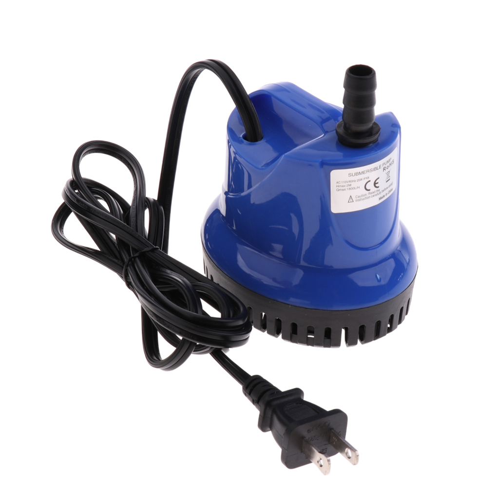 360 Degrees Submersible Water Pump for Fish Tank 103 x 82 x 93mm US plug Fish Tank Filter Oxygen Fountain Water Pump