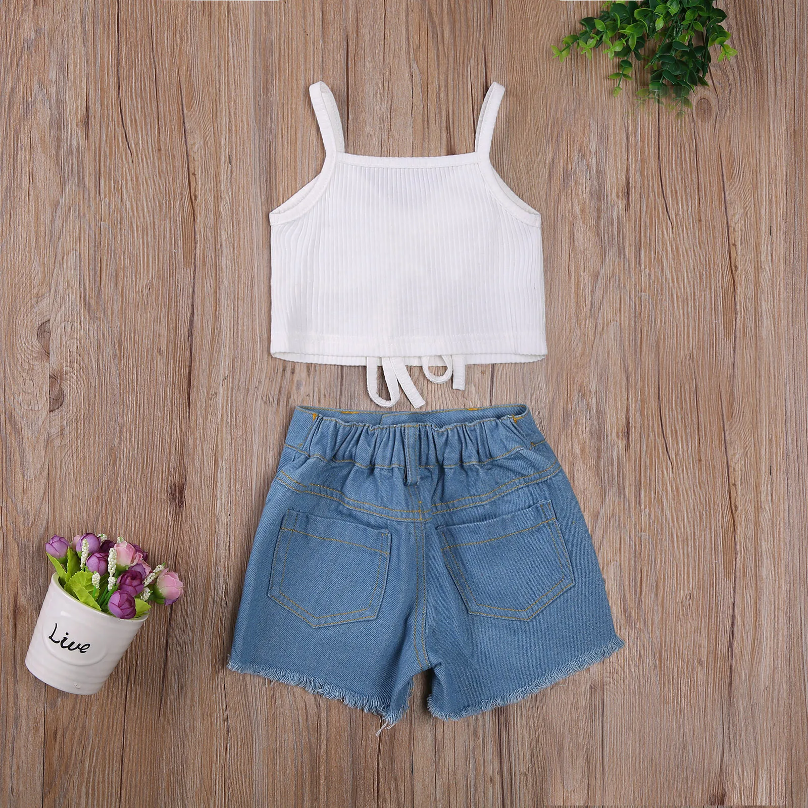 Cute Clothes for Young Teen Girls Toddler Girls Sleeveless Bowknot Tops  Shorts 2PCS Outfits Girl Photography : : Clothing, Shoes 