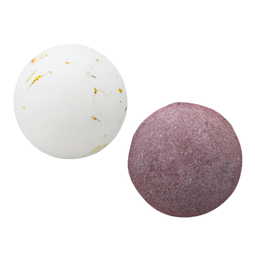 2 Pcs Spa Bath Bomb Scented Organic Essential Oil Bath  for Relaxing
