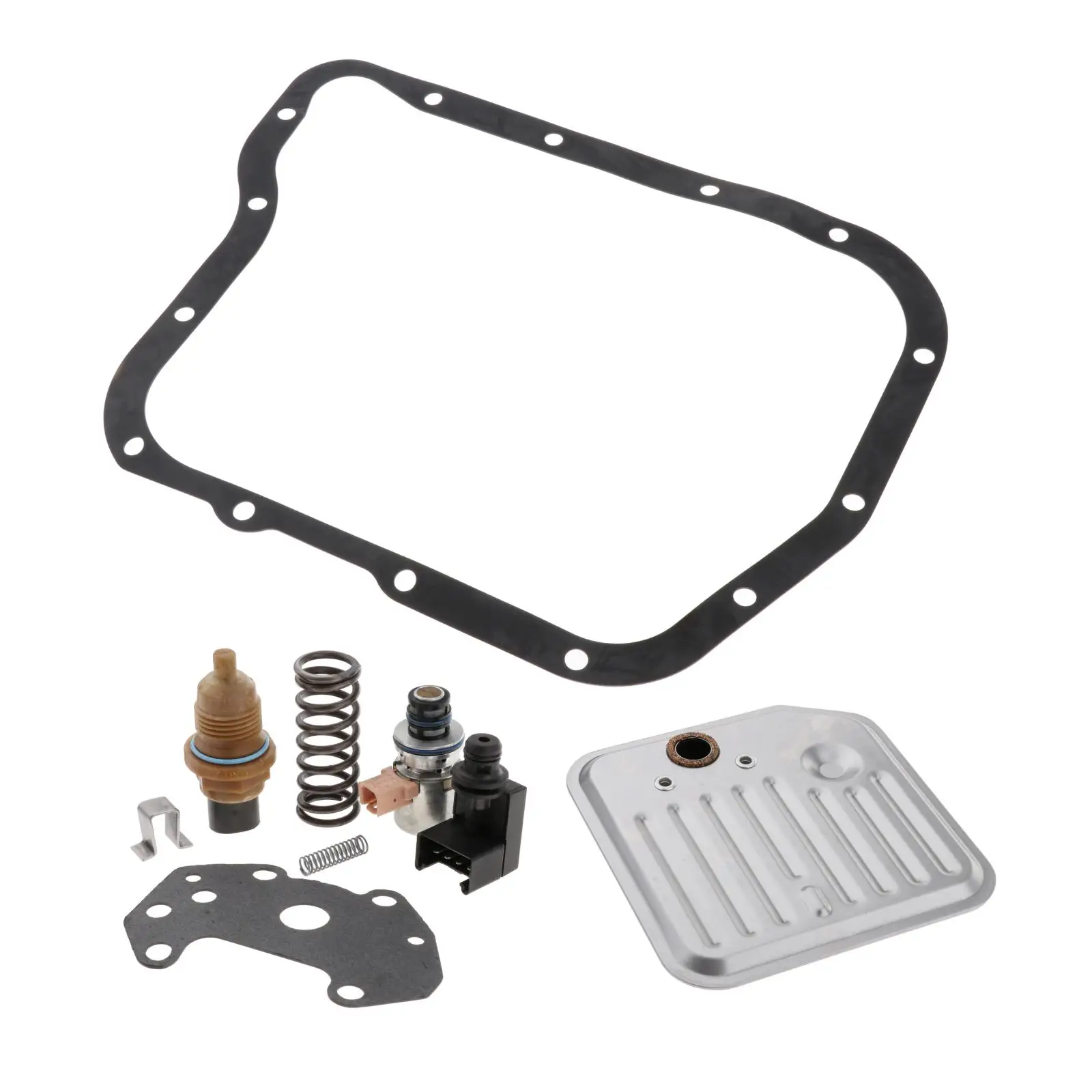 Premium Professional 4WD Transmission Filter Kit w/ Solenoid & Sensor Set for Chrysler 12776F 49309T 22958 22832A