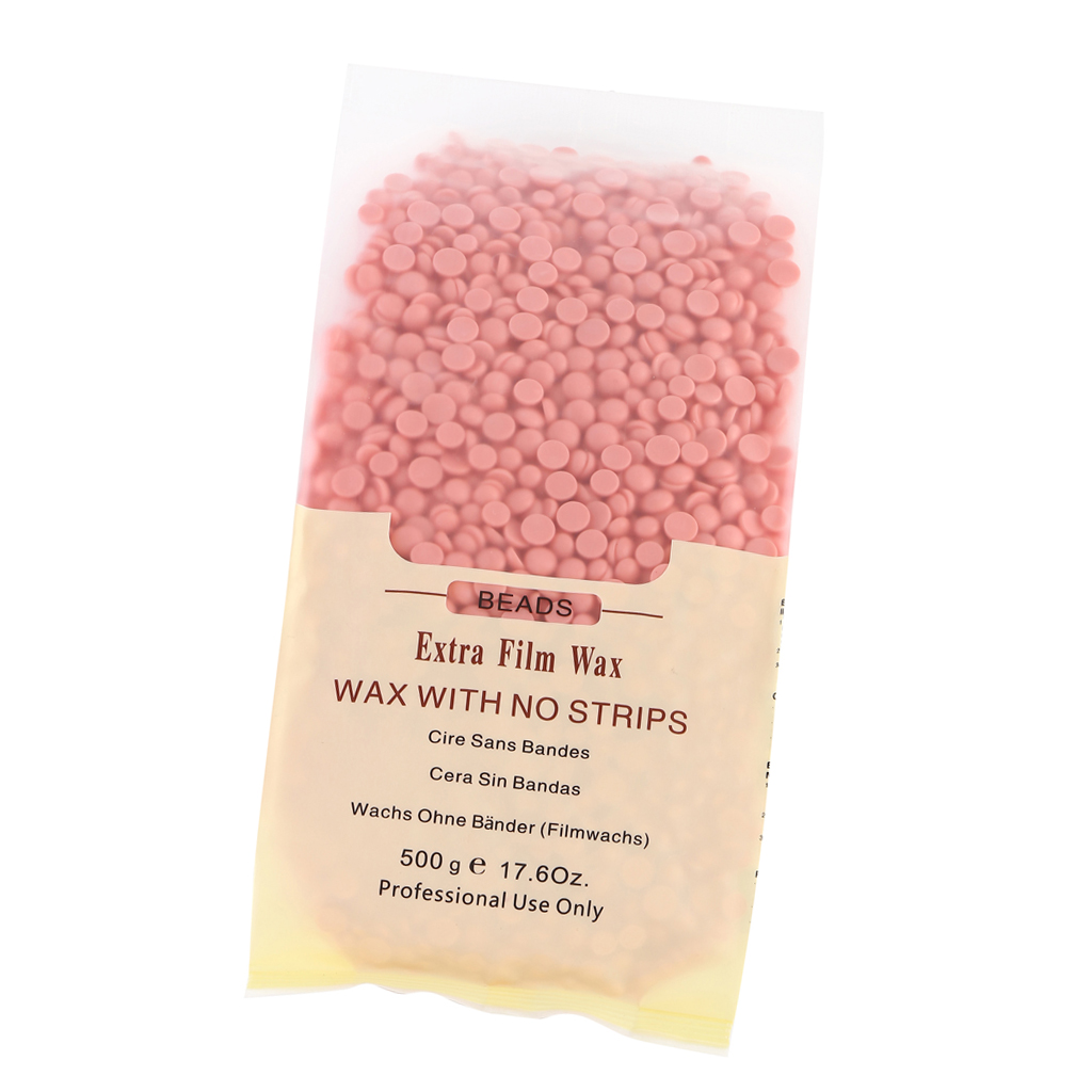 Professional Hard Wax Depilatory Pearls 500 G,  Waxing Pellets, Solid